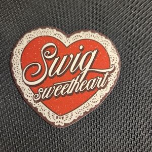 Swig Sweetheart Red Heart Sticker